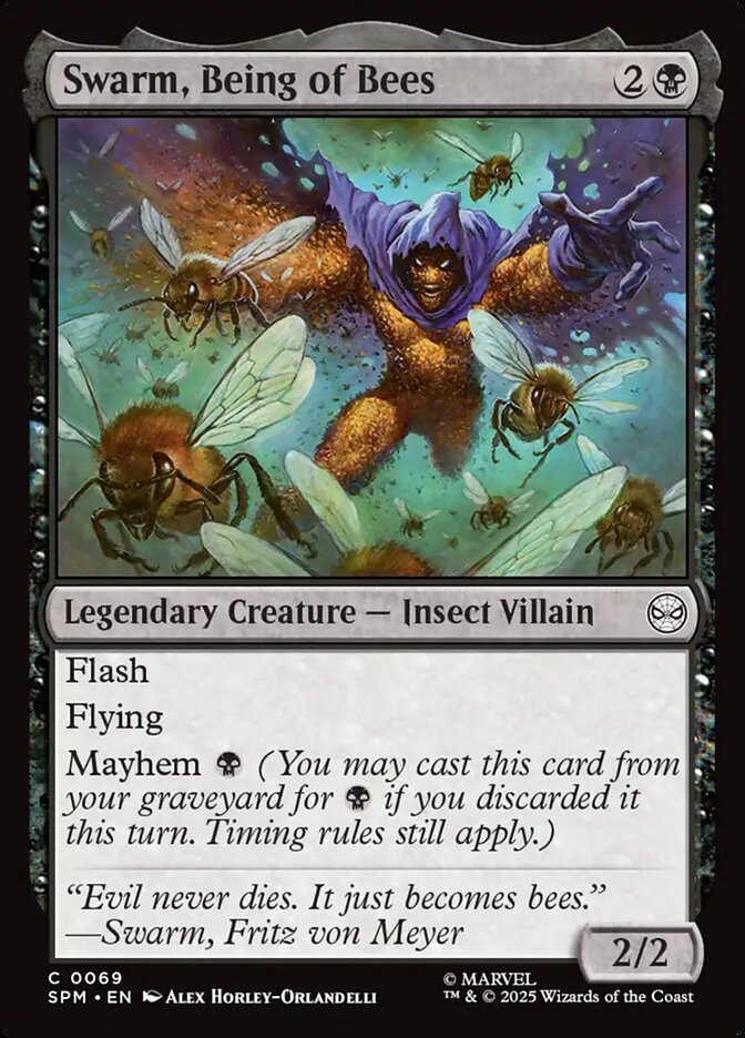 Swarm, Being of Bees front