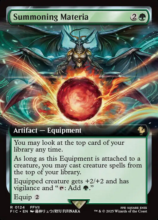 Summoning Materia front