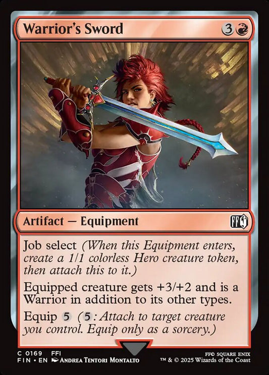 Warrior's Sword front
