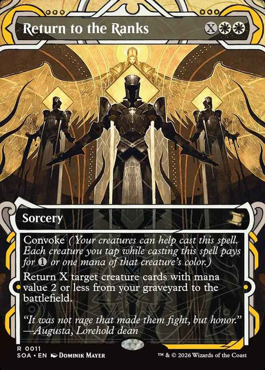 Return to the Ranks (Borderless)