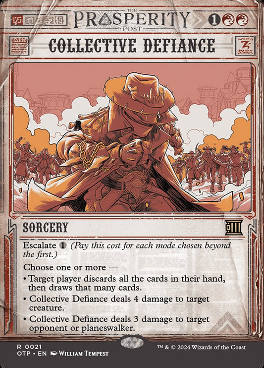 Collective Defiance front