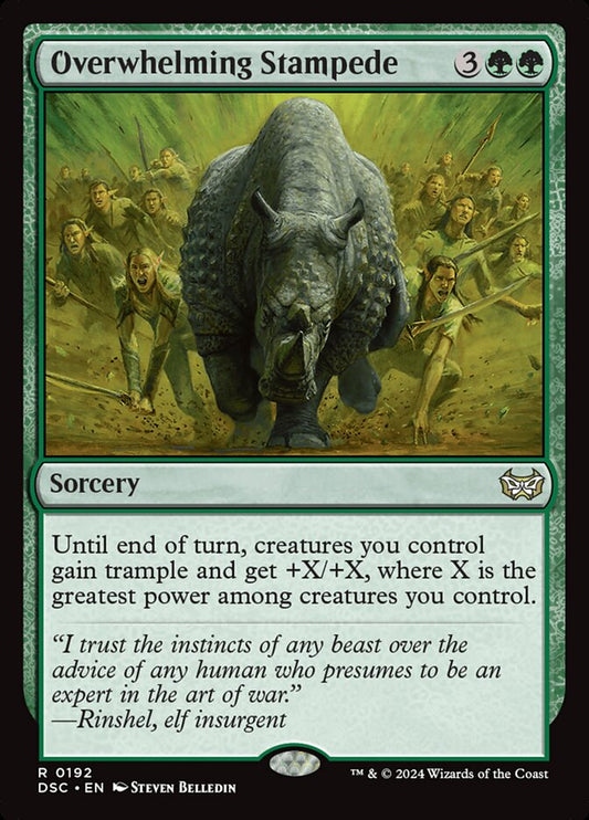 Overwhelming Stampede front