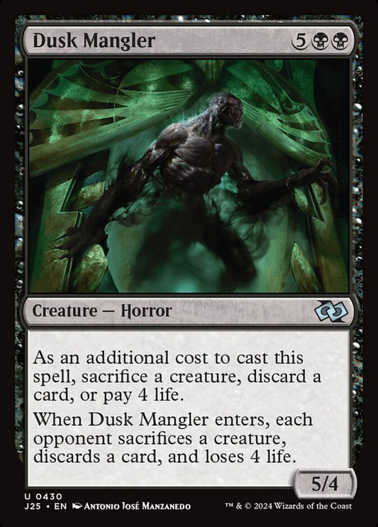 Dusk Mangler front