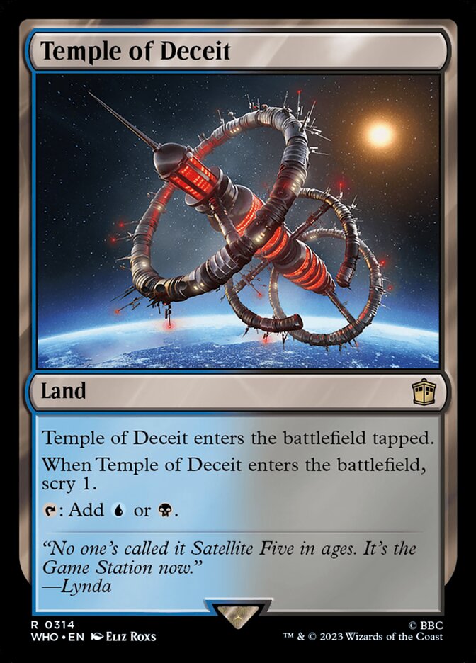 Temple of Deceit front