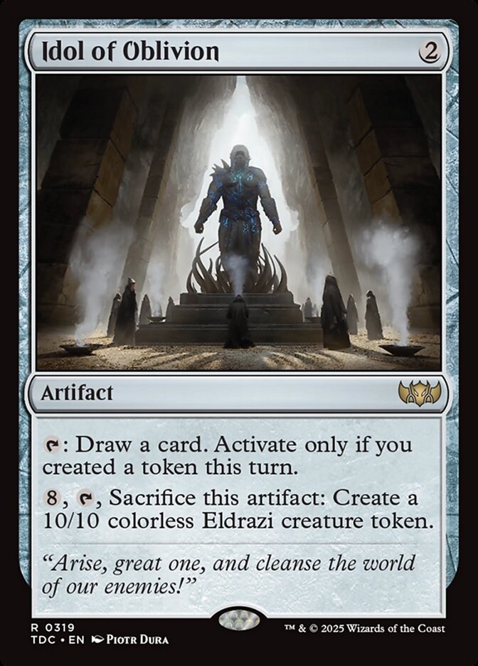 Idol of Oblivion front