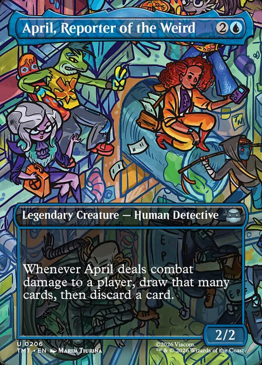 April, Reporter of the Weird front