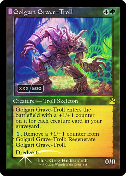 Golgari Grave-Troll front