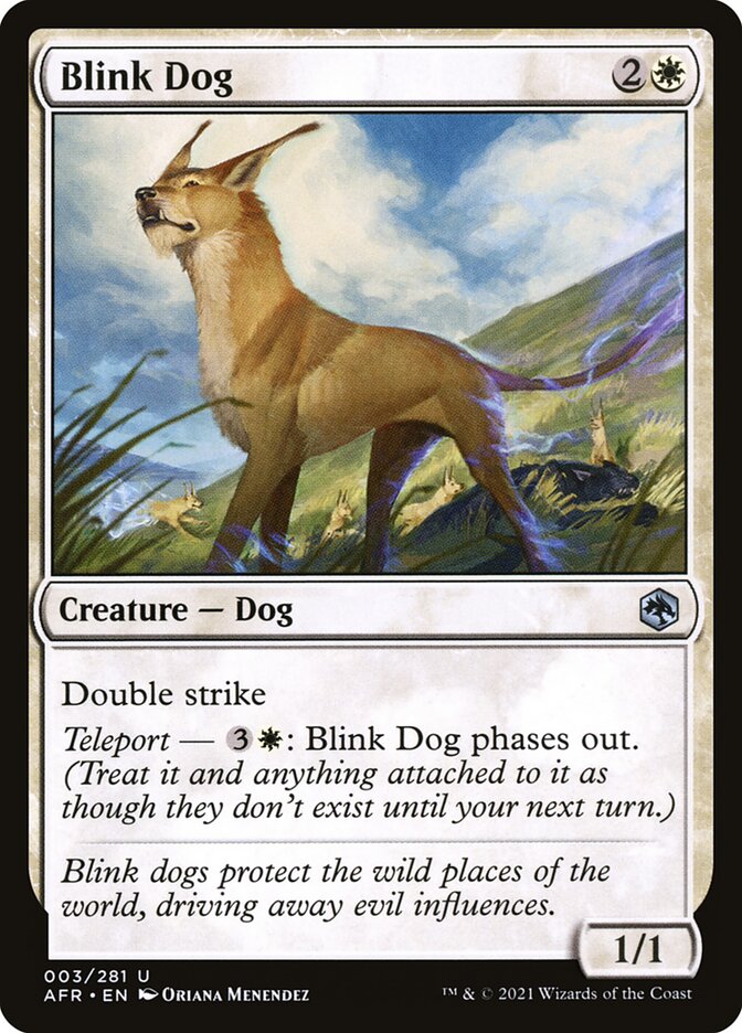 Blink Dog front