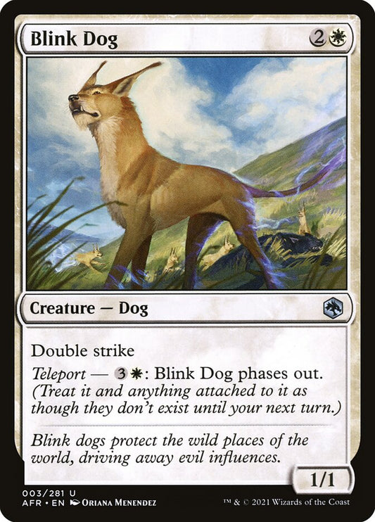 Blink Dog front