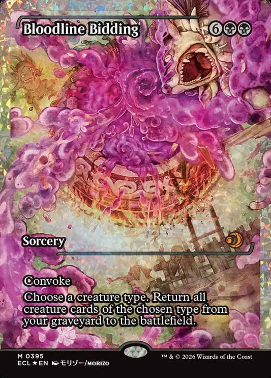 Bloodline Bidding (Full Art)  (Fracture Foil)