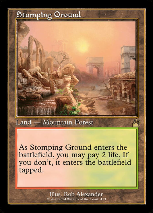 Stomping Ground front