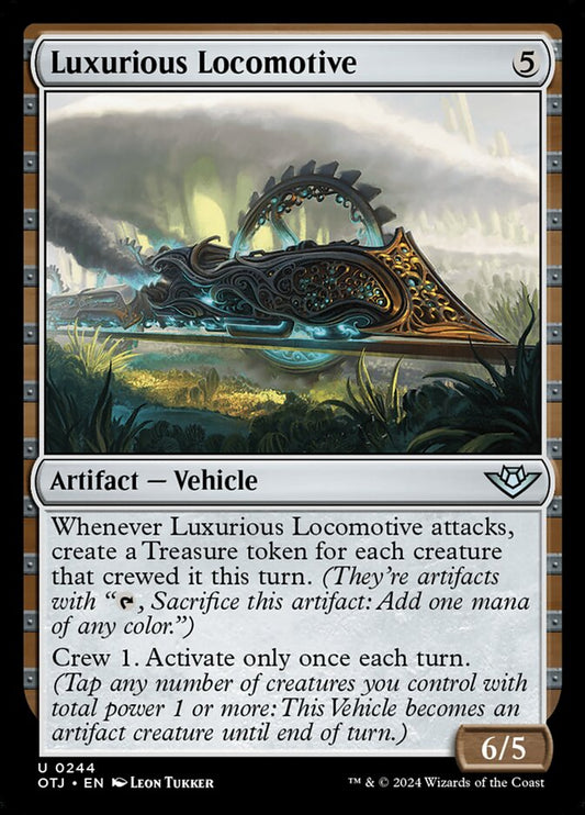 Luxurious Locomotive front