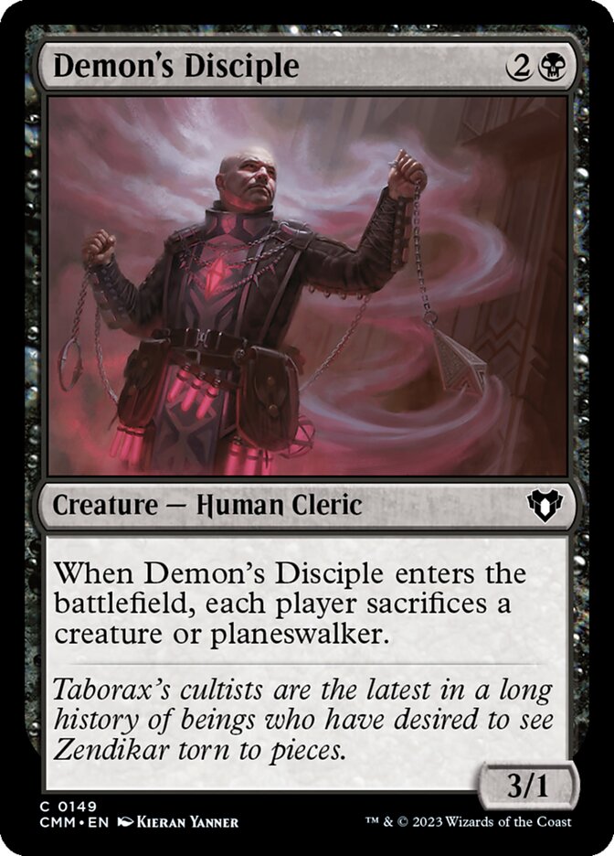 Demon's Disciple front