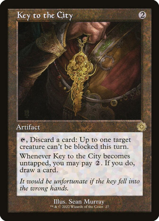 Key to the City front