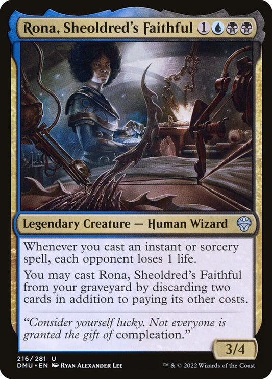 Rona, Sheoldred's Faithful front