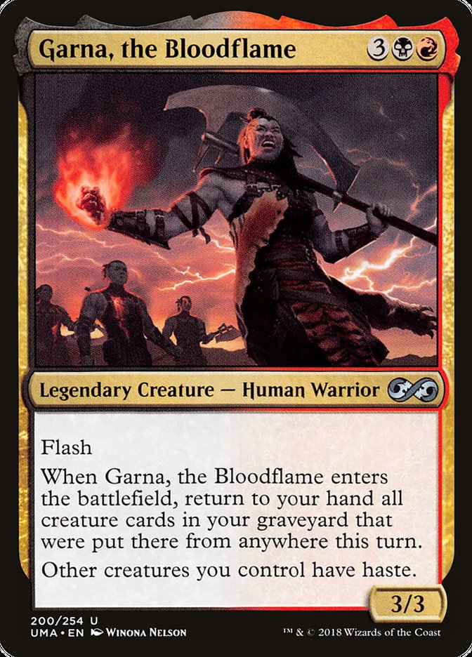 Garna, the Bloodflame front