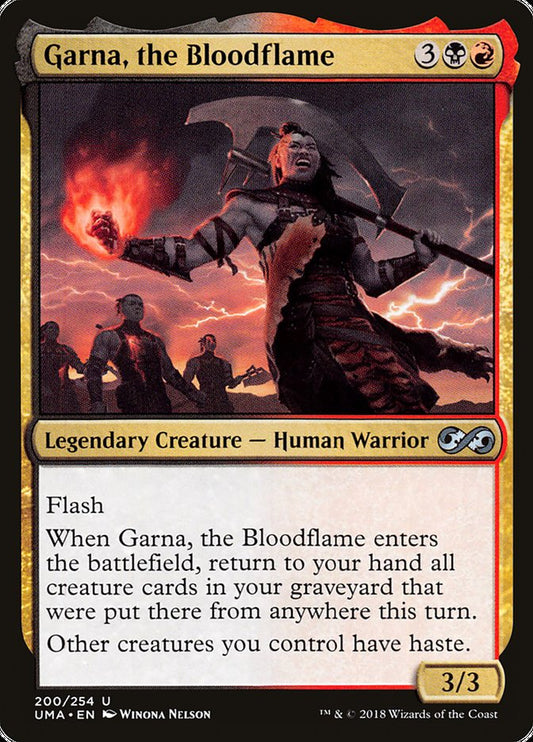 Garna, the Bloodflame front