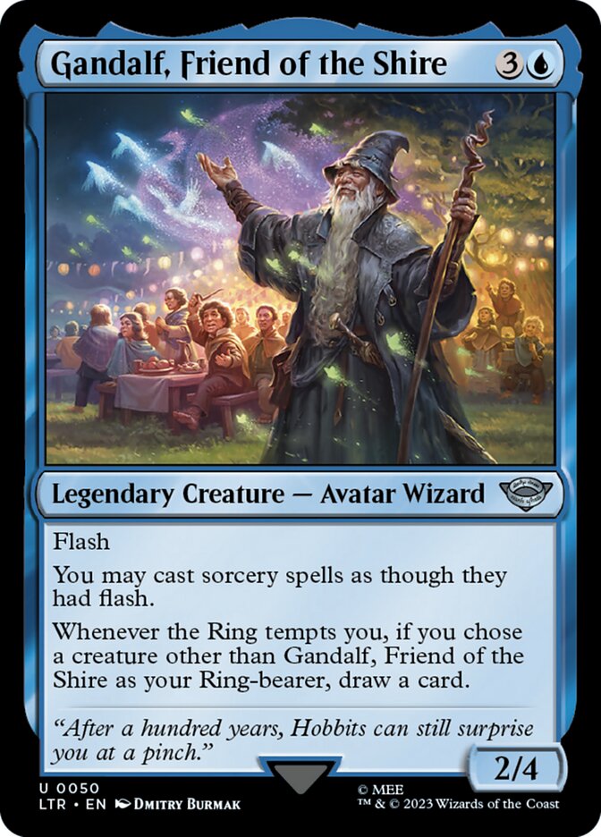 Gandalf, Friend of the Shire front