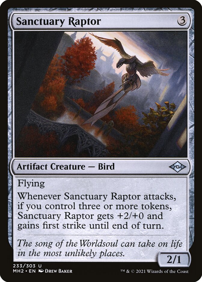 Sanctuary Raptor front