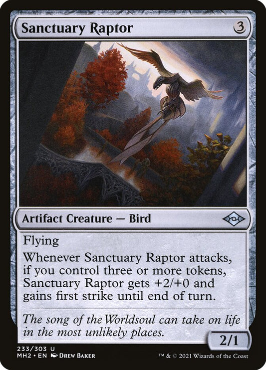 Sanctuary Raptor front