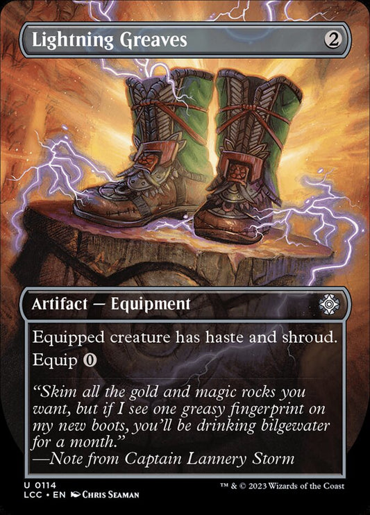 Lightning Greaves front