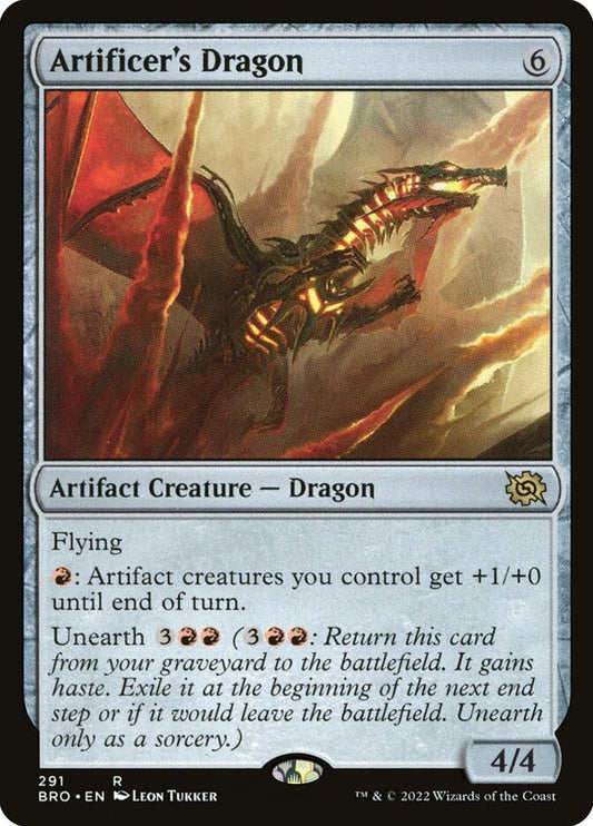 Artificer's Dragon front