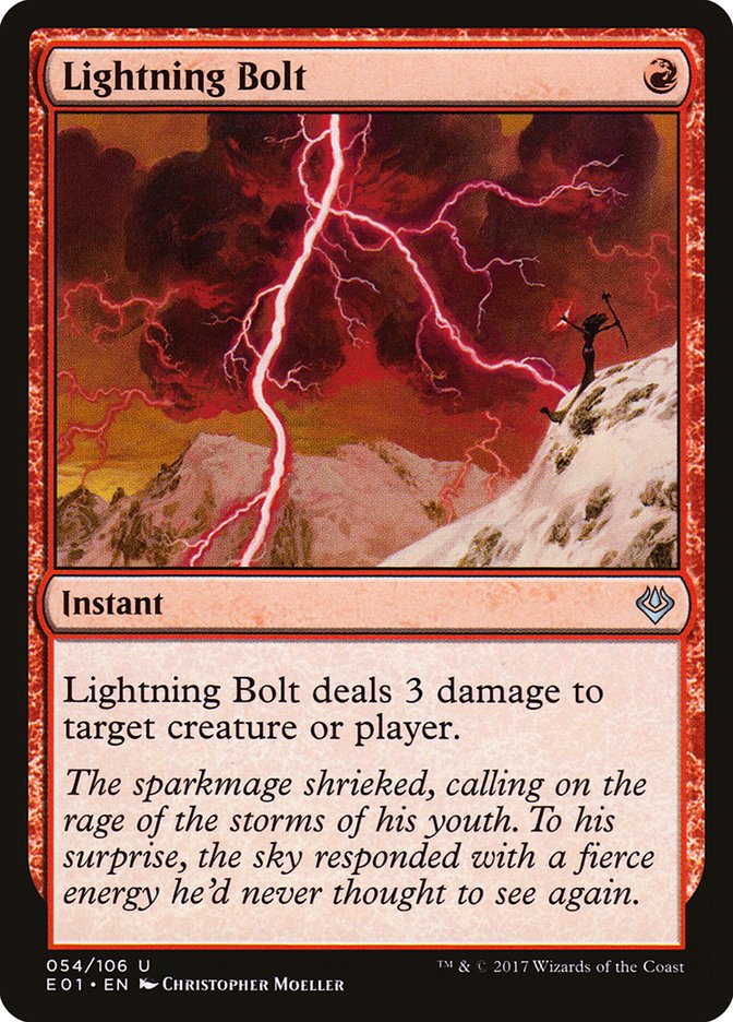 Lightning Bolt front