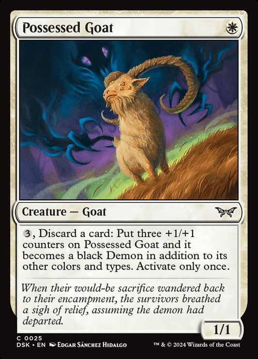 Possessed Goat front