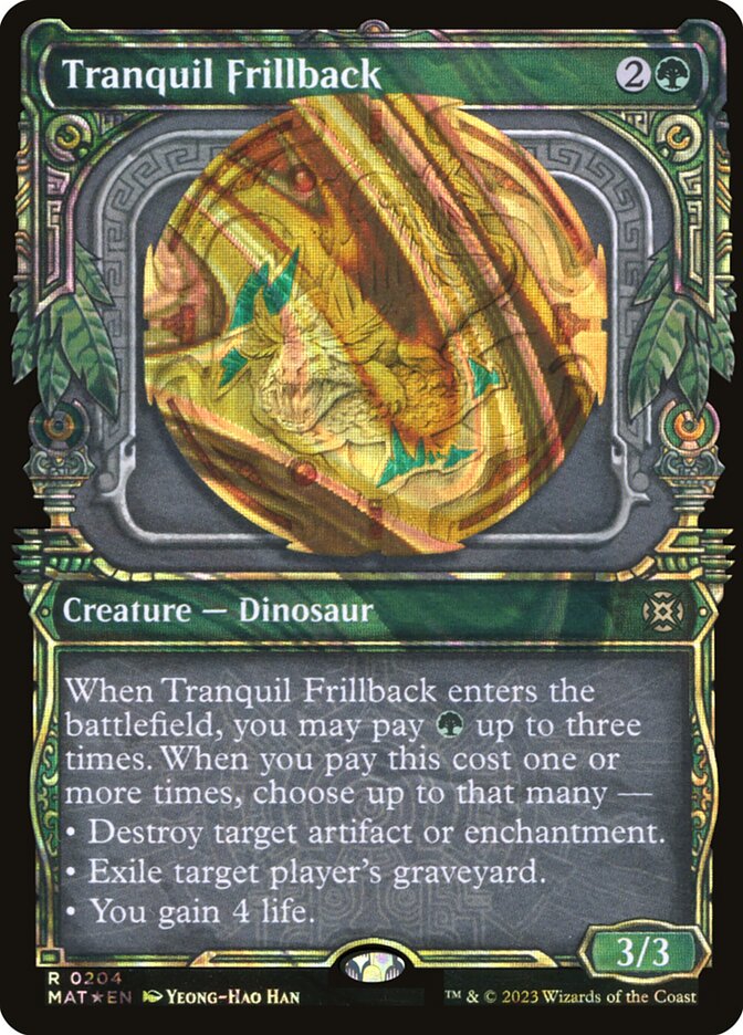 Tranquil Frillback front