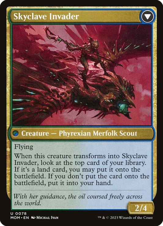 Skyclave Aerialist // Skyclave Invader back