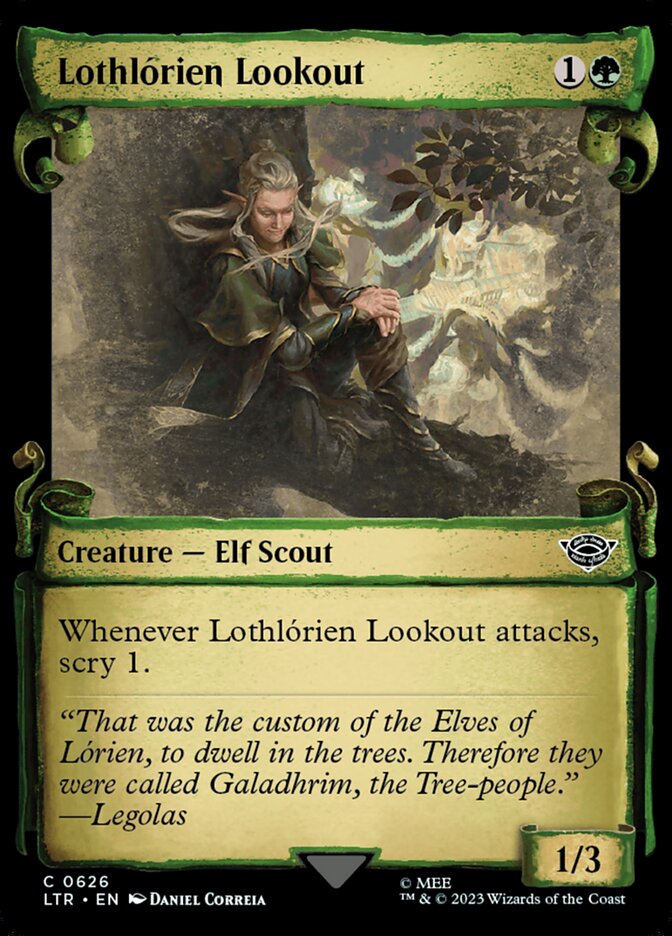 Lothlórien Lookout front