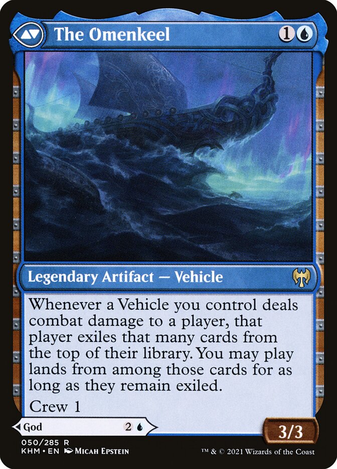 Cosima, God of the Voyage // The Omenkeel back