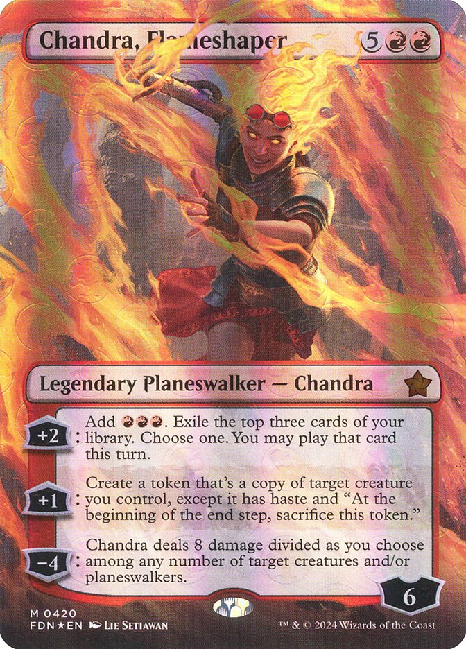 Chandra, Flameshaper front
