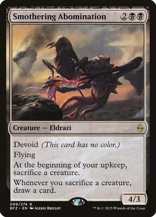 Smothering Abomination front
