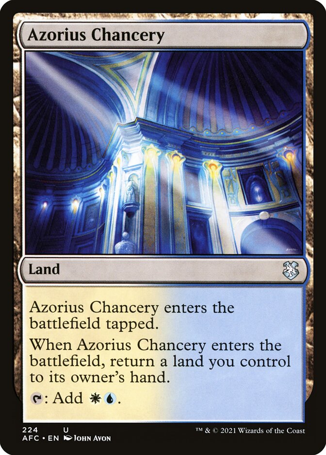 Azorius Chancery front