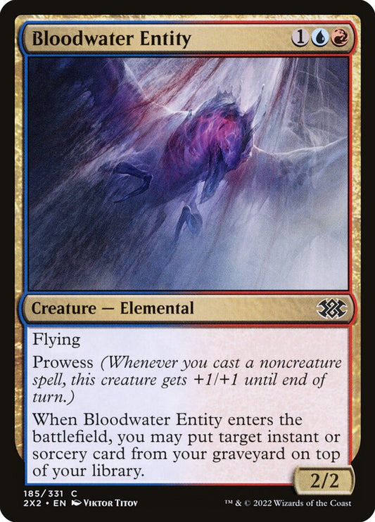 Bloodwater Entity front