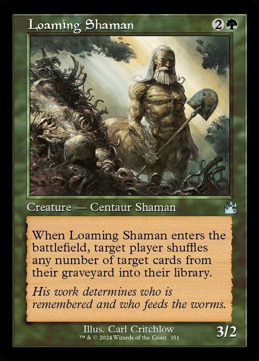 Loaming Shaman front
