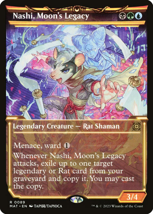 Nashi, Moon's Legacy front