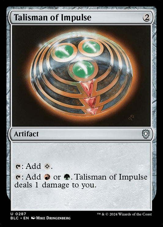 Talisman of Impulse front