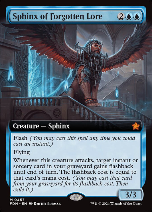 Sphinx of Forgotten Lore front
