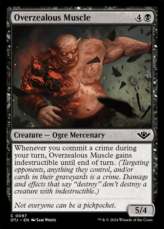 Overzealous Muscle front