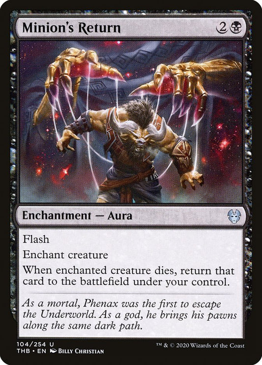 Minion's Return front