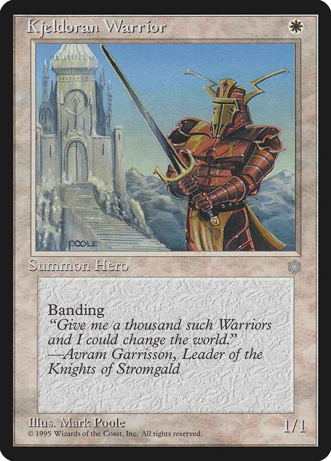 Kjeldoran Warrior