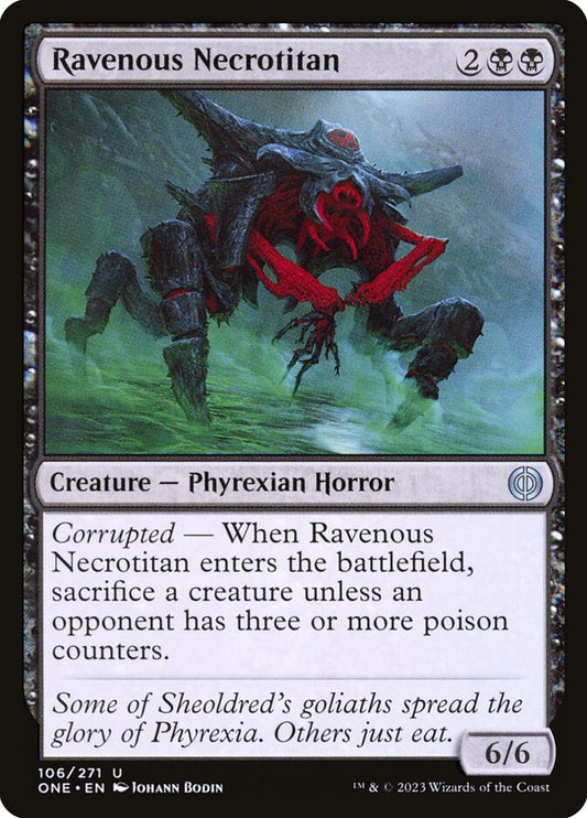 Ravenous Necrotitan front