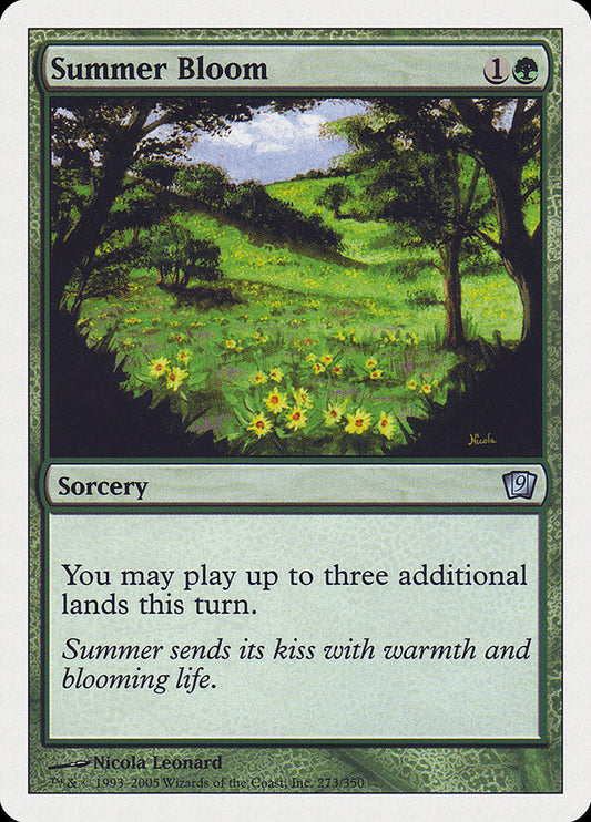 Summer Bloom front