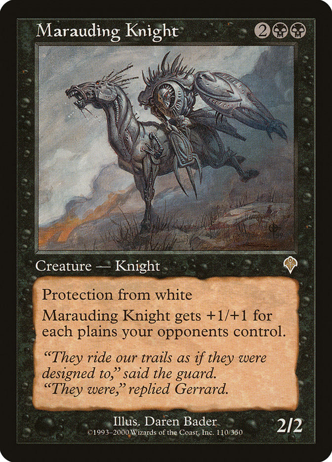 Marauding Knight front