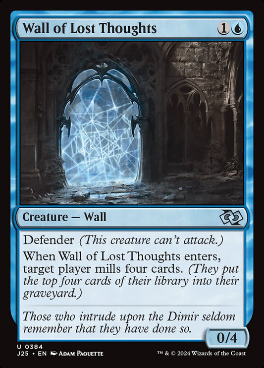 Wall of Lost Thoughts front
