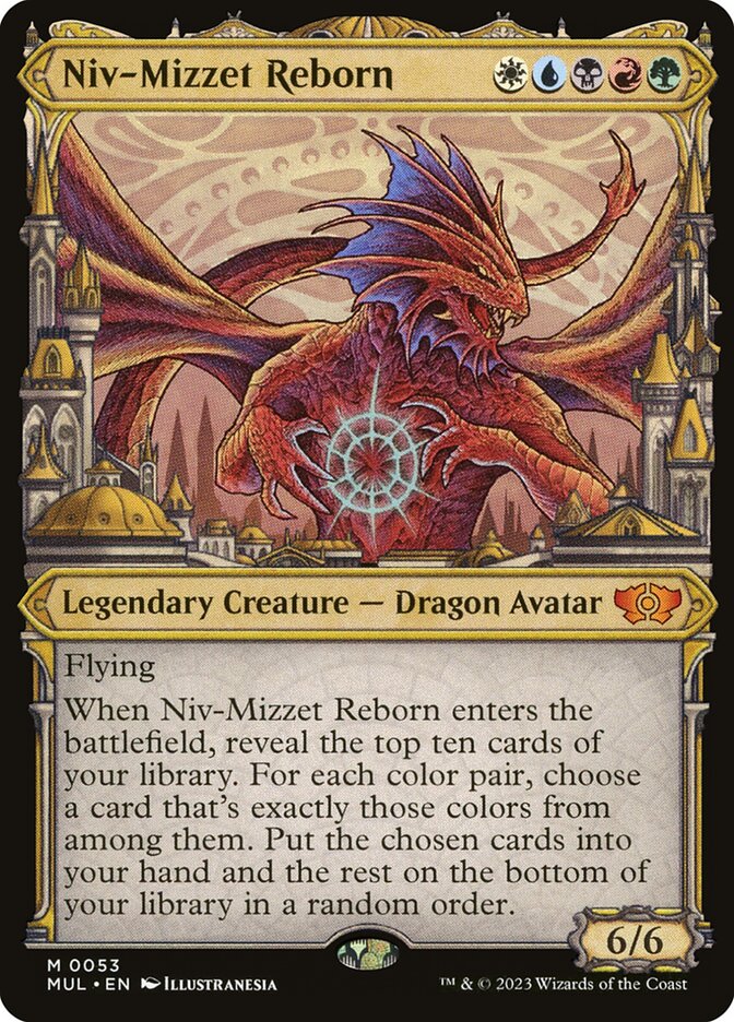 Niv-Mizzet Reborn front