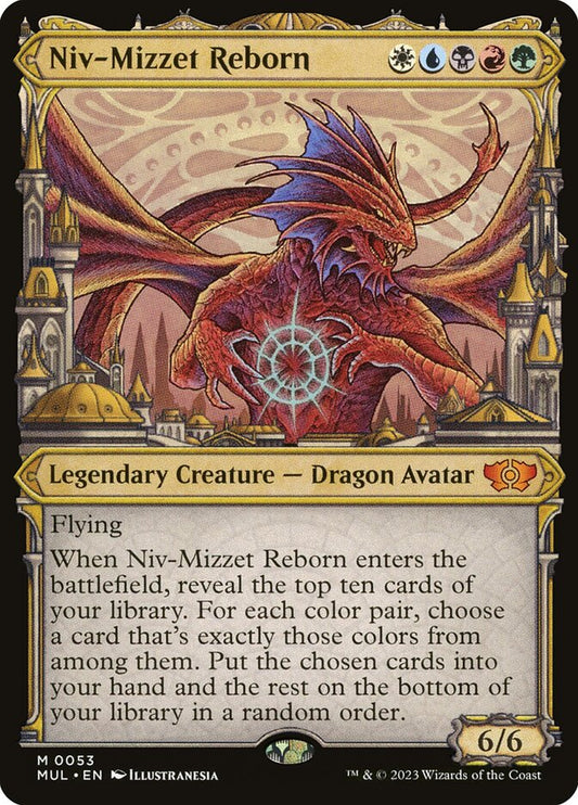 Niv-Mizzet Reborn front