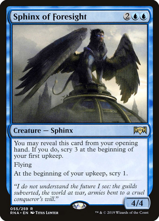 Sphinx of Foresight front